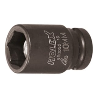 Clé à douille HOLEX IMPACT insert hexagonal 1/4 pouce avec aimant