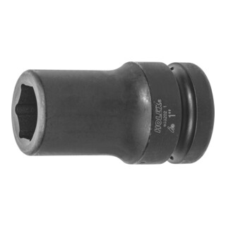 HOLEX Douille IMPACT 6 pans, 1 pouce, longue Version en pouces, Ouverture : 1pouce