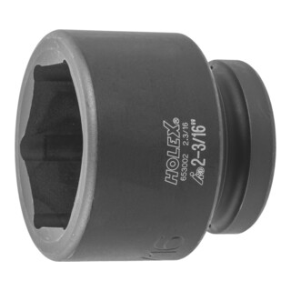 HOLEX Douille IMPACT 6 pans, 1 pouce Version en pouces, Ouverture : 2.3/16pouce