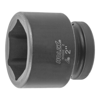 HOLEX Douille IMPACT 6 pans, 1 pouce Version en pouces, Ouverture : 2pouce