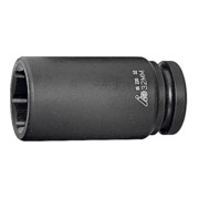 Clé à douille HOLEX IMPACT à six pans creux de 3/4 pouce de long