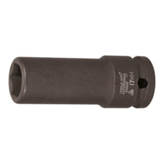 Insert de clé à douille HOLEX IMPACT à six pans creux de 3/8 pouce de long avec aimant à ressort
