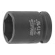 HOLEX Douille IMPACT 6 pans, 3/8 pouce Version en pouces, Ouverture : 11/16pouce-1