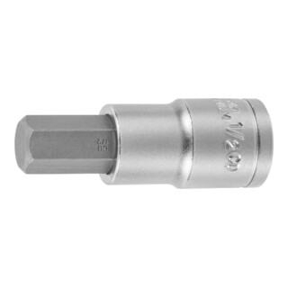HOLEX Douille tournevis 6 pans, 1/2 pouce Version en pouces, Hexagonal : 1/2pouce