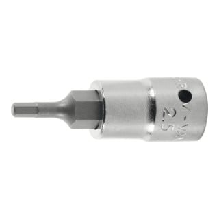 HOLEX Embout de tournevis hexagonal 1/4 pouce court