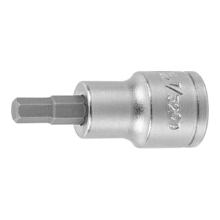 HOLEX Douille tournevis 6 pans, 3/8 pouce Version en pouces, Hexagonal : 7/32pouce