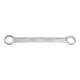 HOLEX Dubbele ringsleutel, recht, verchroomd, Sleutelwijdte: 12X13 mm