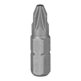 HOLEX Pozidriv bits 1/4'' PZ2
