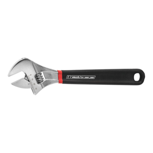 HOLEX Engelse sleutel met beklede greep, Totale lengte: 100 mm