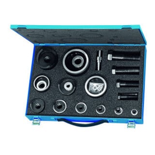 HOLEX Ensemble de poinçons ronds 12,5–63,5 mm dans coffret métallique