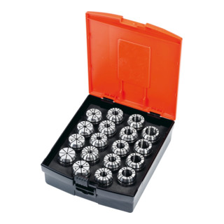 HOLEX ER-spantangenset 18-delig 3-20 mm met afdichting en spuitnippels, ER 32