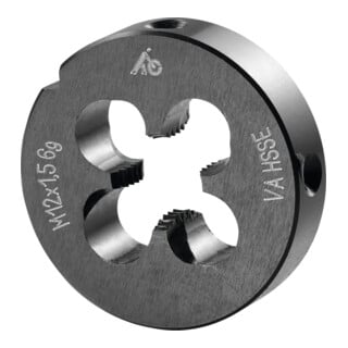 Holex Filière HSS-E, M x pas: 12X1,5