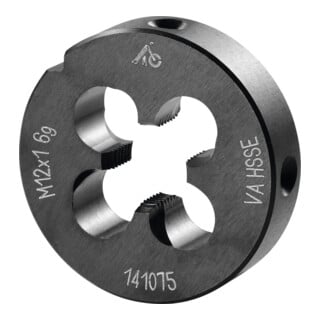 Holex Filière HSS-E, M x pas: 12X1