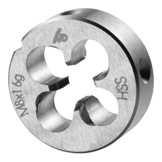 Holex Filière HSS, M x pas: 8X1