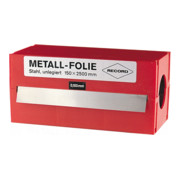 HOLEX Folieband 150x2500 mm, Ongelegeerd staal, Dikte: 0,25 mm-1