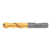 HOLEX Foret hautes perf. carb. mono. Whistle-Notch DIN 6535 HE, TiN, ⌀ DC h7 : 12,2 mm, 122320 12,2