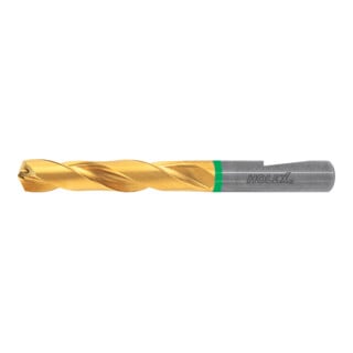 HOLEX Foret hautes perf. carb. mono. Whistle-Notch DIN 6535 HE, TiN, ⌀ DC h7 : 3,6 mm, 122640 3,6