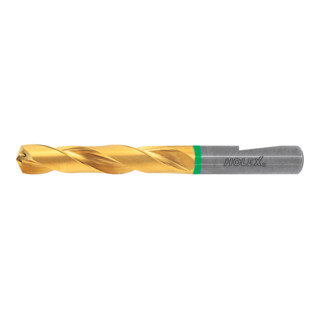 HOLEX Foret hautes perf. carb. mono. Whistle-Notch DIN 6535 HE, TiN, ⌀ DC h7 : 5,6 mm, 122640 5,6