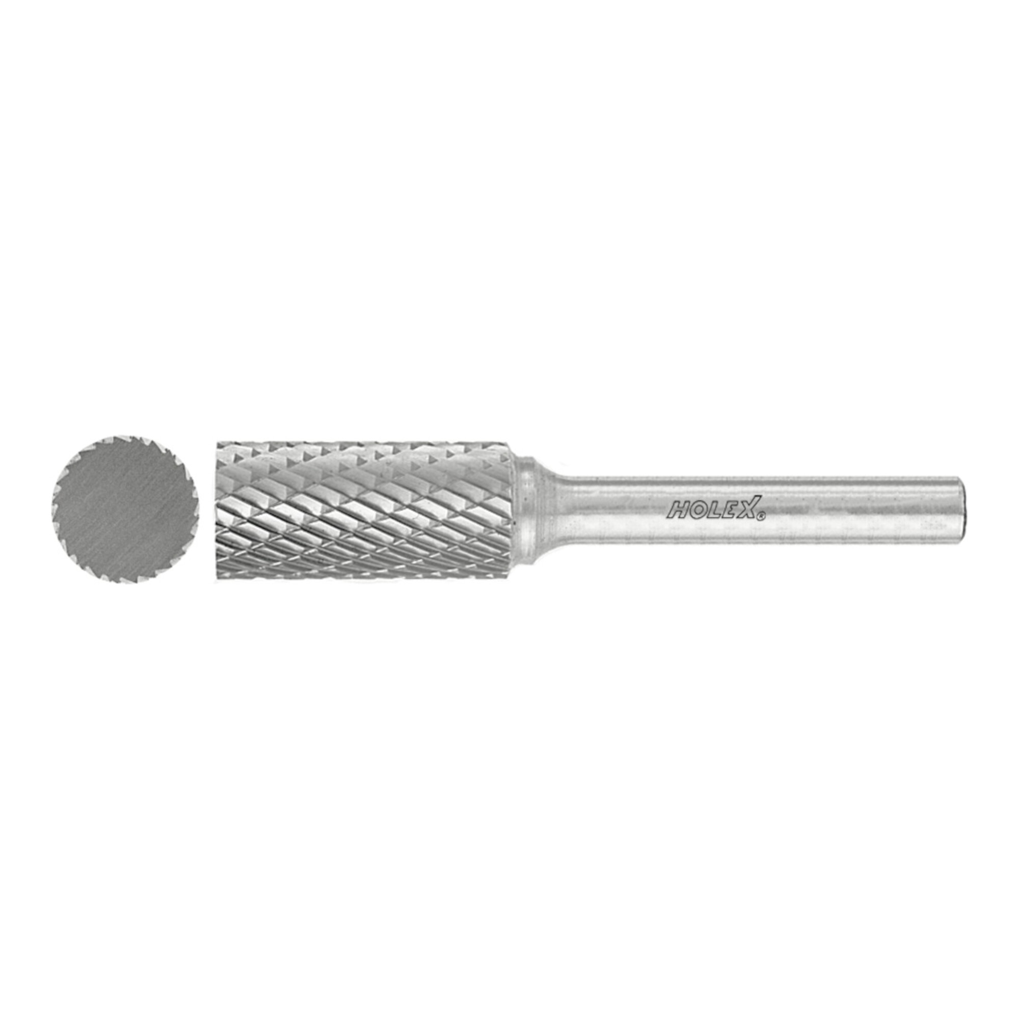 HOLEX Frässtift Z7 - mittel kreuzverzahnt A0820