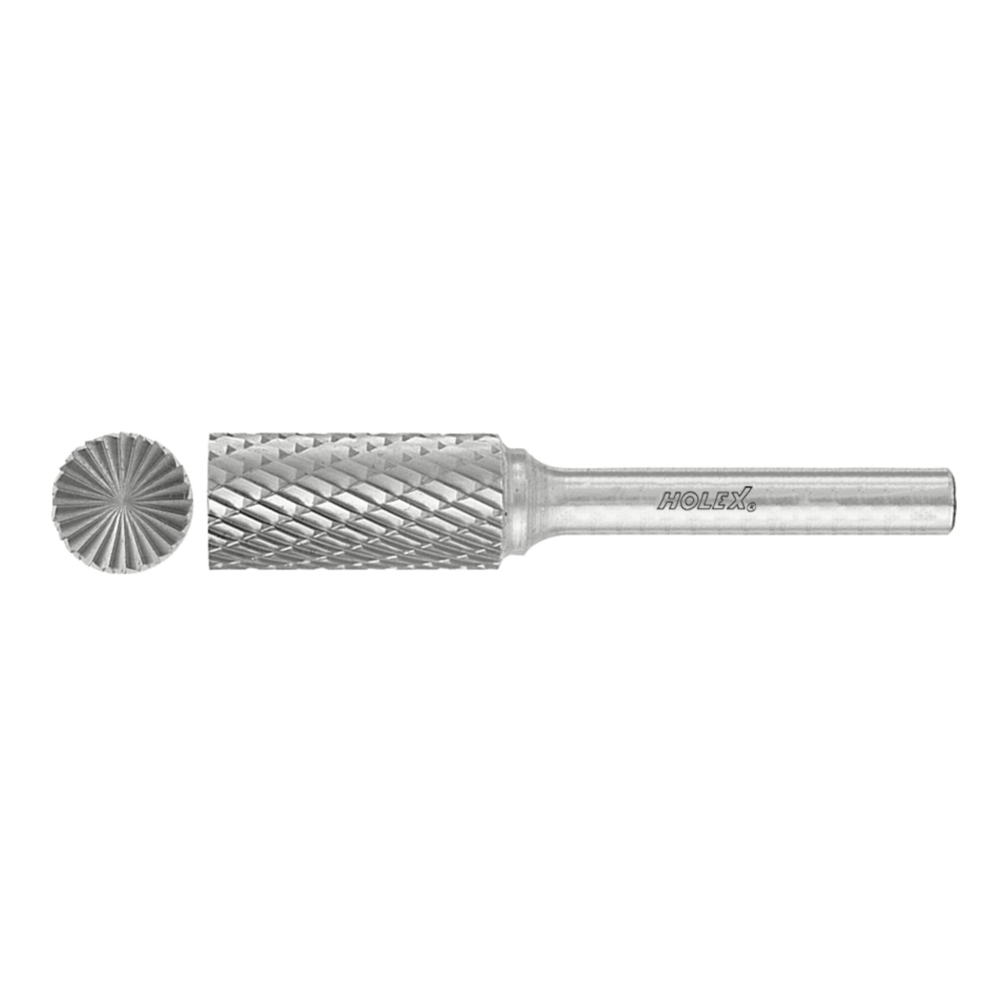 HOLEX Frässtift Z7 - mittel kreuzverzahnt AS1020