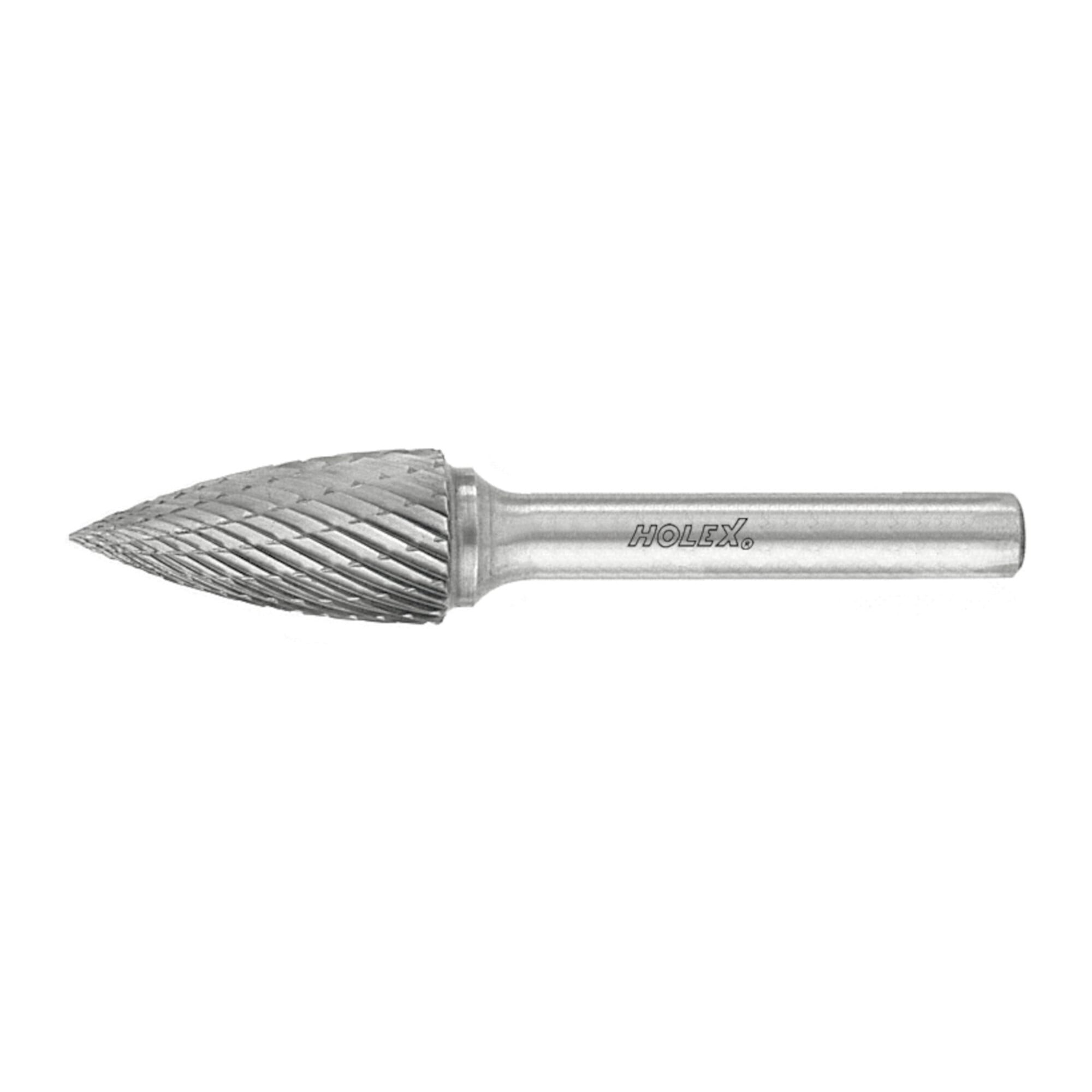 HOLEX Frässtift Z7 - mittel kreuzverzahnt G1225