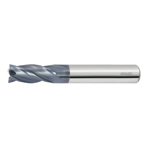 HOLEX Fraise VHM, affûtage excentrique, sans chanfrein d’angle à 45°