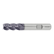 HOLEX Fresa a codolo cilindrico HSS-Co8, Numero denti 4