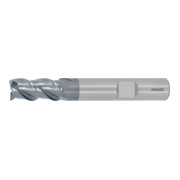 HOLEX Fresa VHM con rivestimento migliorato per uso universale su acciaio e ghisa
