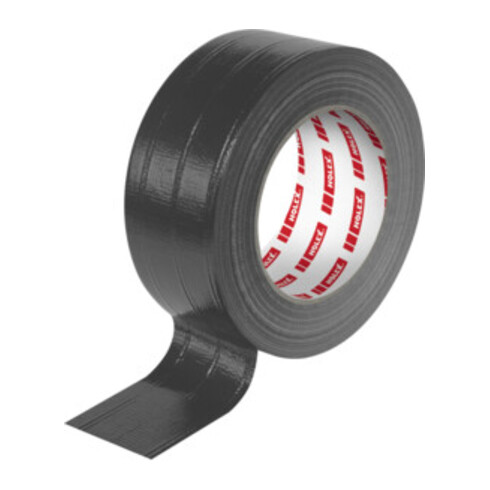 Holex Gewebeklebeband, Schwarz, BreitexLänge: 48X50 mmxm