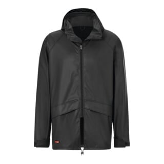 HOLEX Giacca impermeabile, nero, Tg. Unisex: 2XL