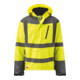 HOLEX Giacca invernale ad alta visibilità, giallo/grigio, Tg. Unisex: XL-1