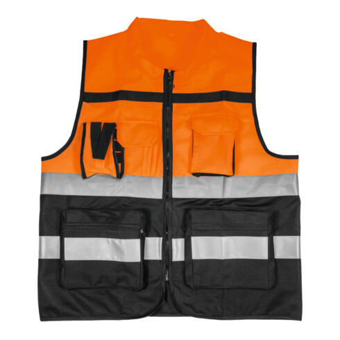 Gilet d'avertissement Holex orange / noir