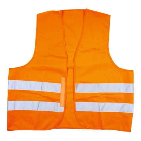 HOLEX Gilets de signalisation, orange, Taille unisexe: XL