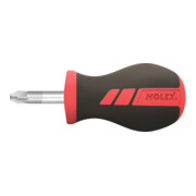 HOLEX Cacciavite per viti a croce Pozidriv, corto