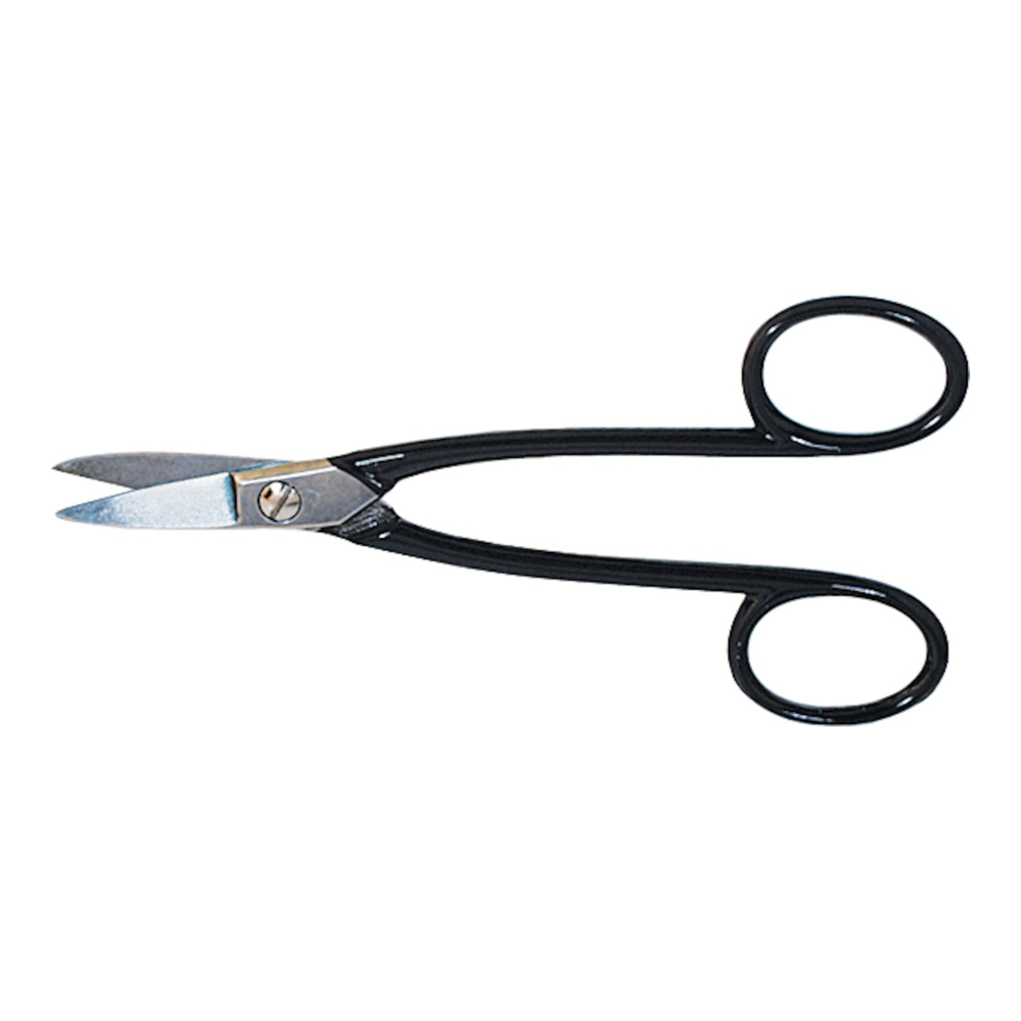 HOLEX Goldschmiedeschere gebogen mit Scherengriff 180 mm