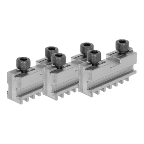 HOLEX Grundbacken-Set, 3-teilig, gehärtet, für Futtertyp 125 mm