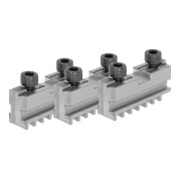 HOLEX Grundbacken-Set, 3-teilig, gehärtet, für Futtertyp 125 mm