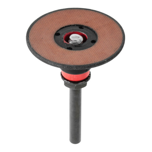 Holex Gummi-Schleifteller Schaft-⌀ 6 mm hart, Außen-⌀ 50 mm