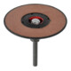 Holex Gummi-Schleifteller Schaft-⌀ 6 mm hart, Außen-⌀ 75 mm-1