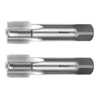 HOLEX Hand-Gewindebohrer-Satz, unbeschichtet, MF: 18X1,5