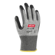 HOLEX handschoen paar Cut, zwart/grijs, snijbeschermingsklasse E, maat 9, heavy duty