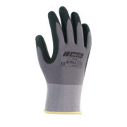 HOLEX Handschuh-Paar 10 schwarz / grau PU