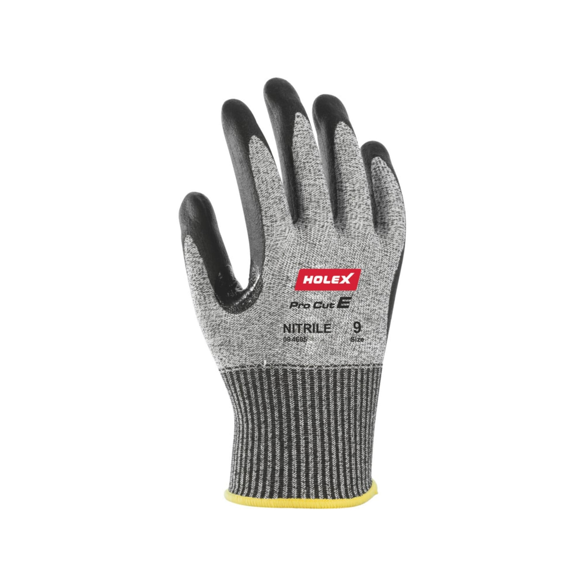 HOLEX Handschuh-Paar Cut, schwarz/grau, Schnittschutzklasse E, Größe 11, Heavy Duty Heavy Duty