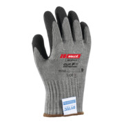 HOLEX Handschuh-Paar Cut, schwarz/grau, Schnittschutzklasse F / A8, Größe 9