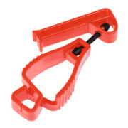 HOLEX Handschuhhalter für Gürtel RED