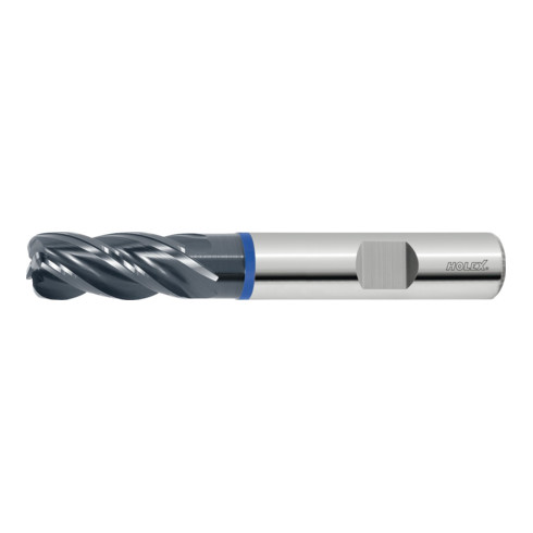 HOLEX Pro INOX VHM-torusfrees HPC DIN 6535 HB, AlCrN, ⌀ DC / R1: 10/2,5 mm