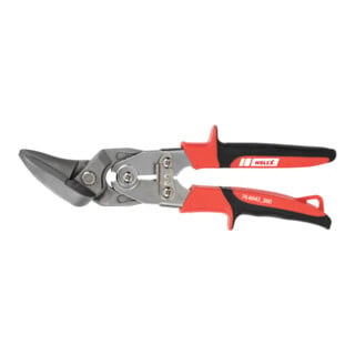 Holex Ideal-Blechschere mit 2-Komponenten-Griff, links, ganze Länge: 260 mm