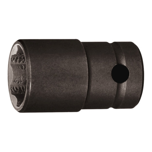 HOLEX IMPACT-dopsleutel bit 6-kant, 1/2 inch dunwandig Surface Drive, Sleutelwijdte: 18 mm