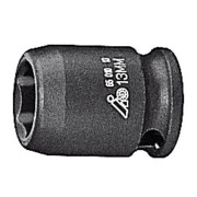 HOLEX IMPACT dopsleutel bit 6-kant zeskant, 3/8 inch, 8 mm breedte overdwars