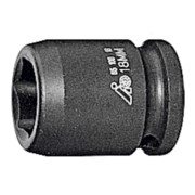 HOLEX IMPACT-dopsleutel bit 6-kant, 1/2 inch, Sleutelwijdte: 10mm